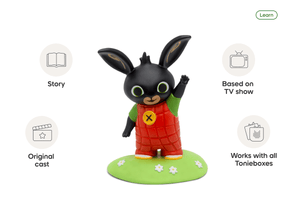 Bing Bunny Tonie audio figurine from the learn category, inspiring audio journeys and imaginative play
