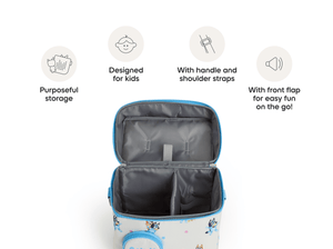 tonies Bluey Listen & Go Carrying Case designed to carry the toniebox and tonies