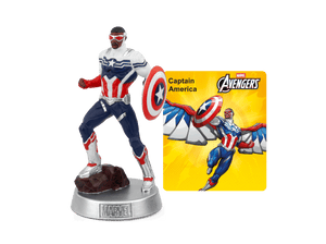 Marvel Captain American Tonie audio figurine with content illustration