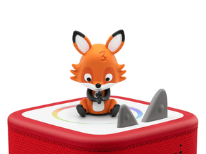 Counting Songs on a red Toniebox 2 ready to play audio stories and songs