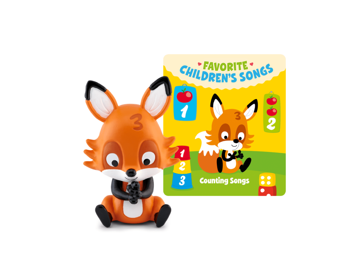 Favourite Children's Songs: Counting Songs Tonie with a branded content card