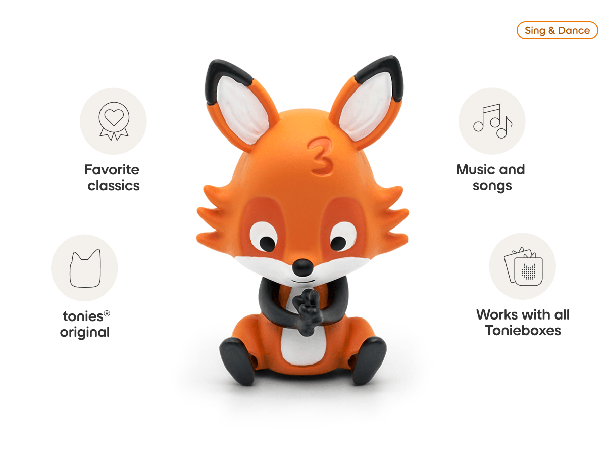 Counting Songs audio figurine, inspiring audio journeys and imaginative play