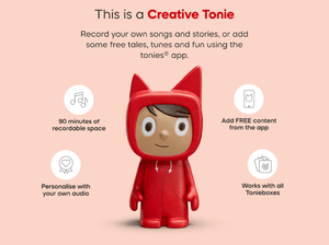 Toniebox 2 Starter Set with Creative Tonie - Moon Grey