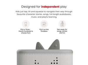 Toniebox 2 Starter Set with Creative Tonie - Moon Grey