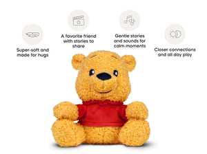 Cuddle Tonie- Disney Winnie the Pooh audio figurine from the adventure category, inspiring audio journeys and imaginative play