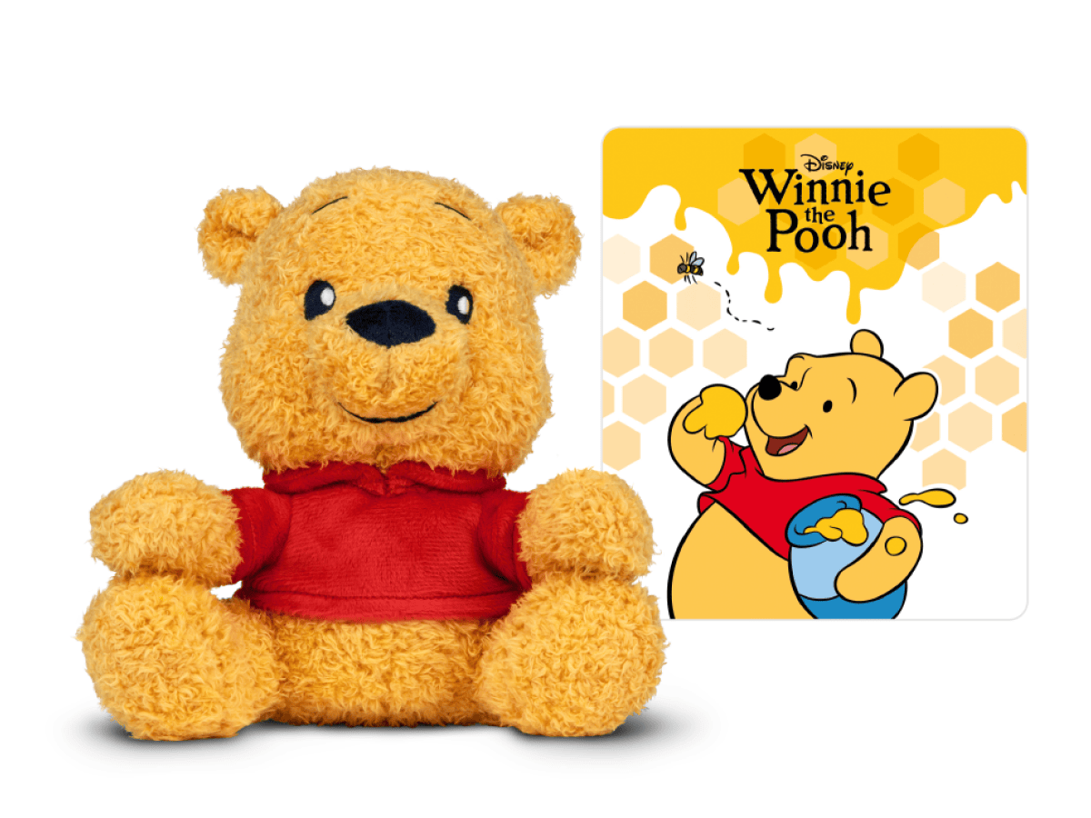 Cuddle Tonie- Disney Winnie the Pooh audio figurine with content illustration