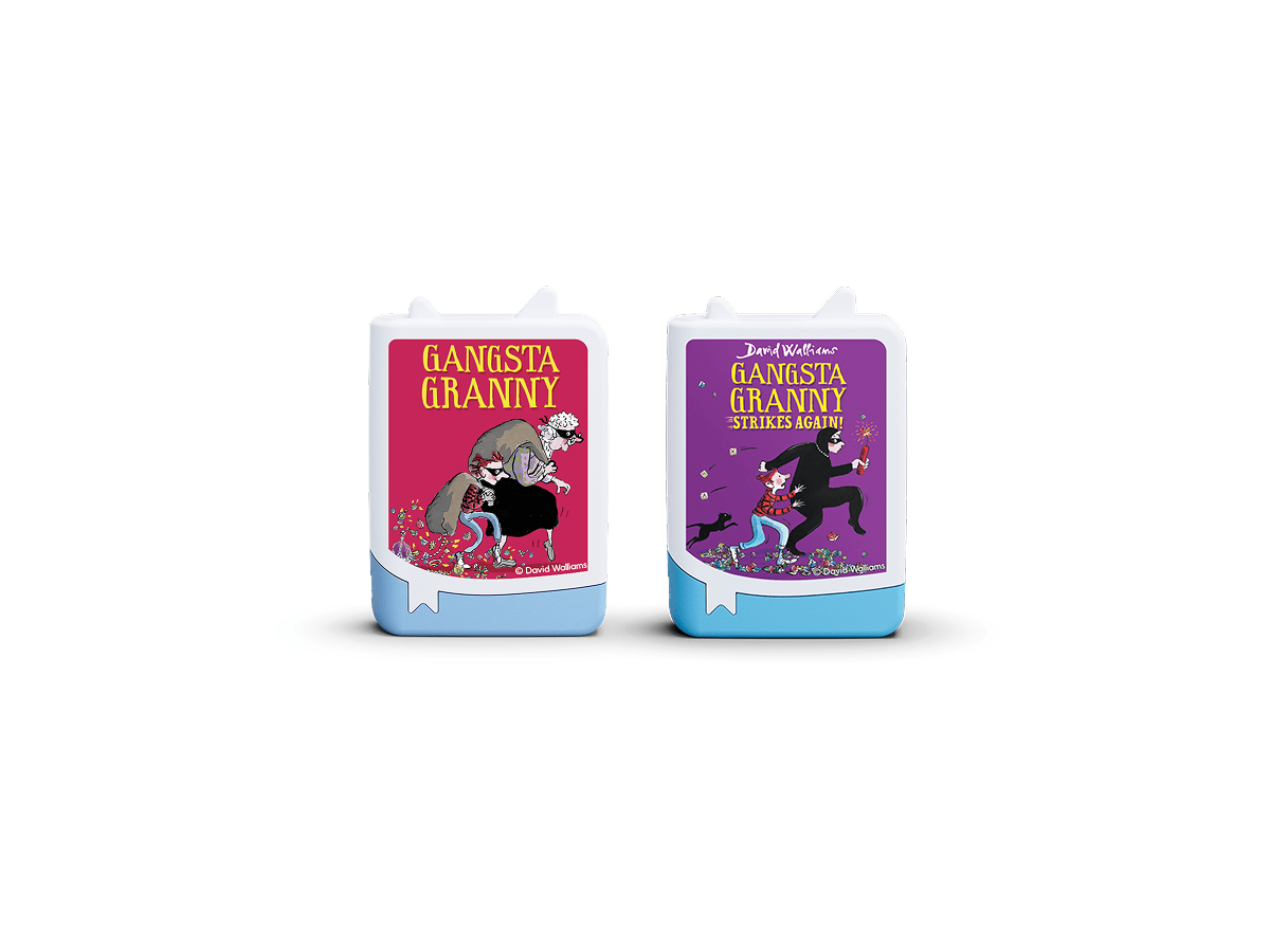 David Walliams 2x Gangsta Granny Book Tonies Set