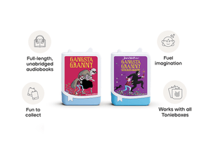 David Walliams 2x Gangsta Granny Book Tonies work with all Tonieboxes and are full length unabridged audiobooks for kids