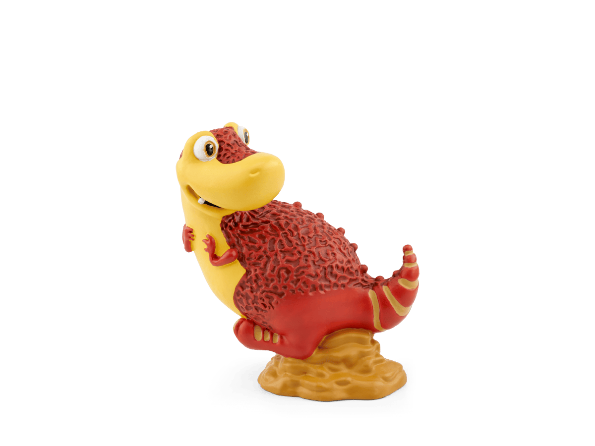 The Dinosaur that Pooped Tonie audio figurine for the Toniebox, which plays audio content