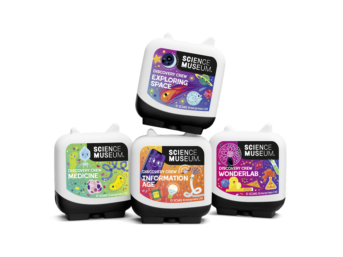 Science Museum: Discovery Crew Pocket Tonies - 4 pack