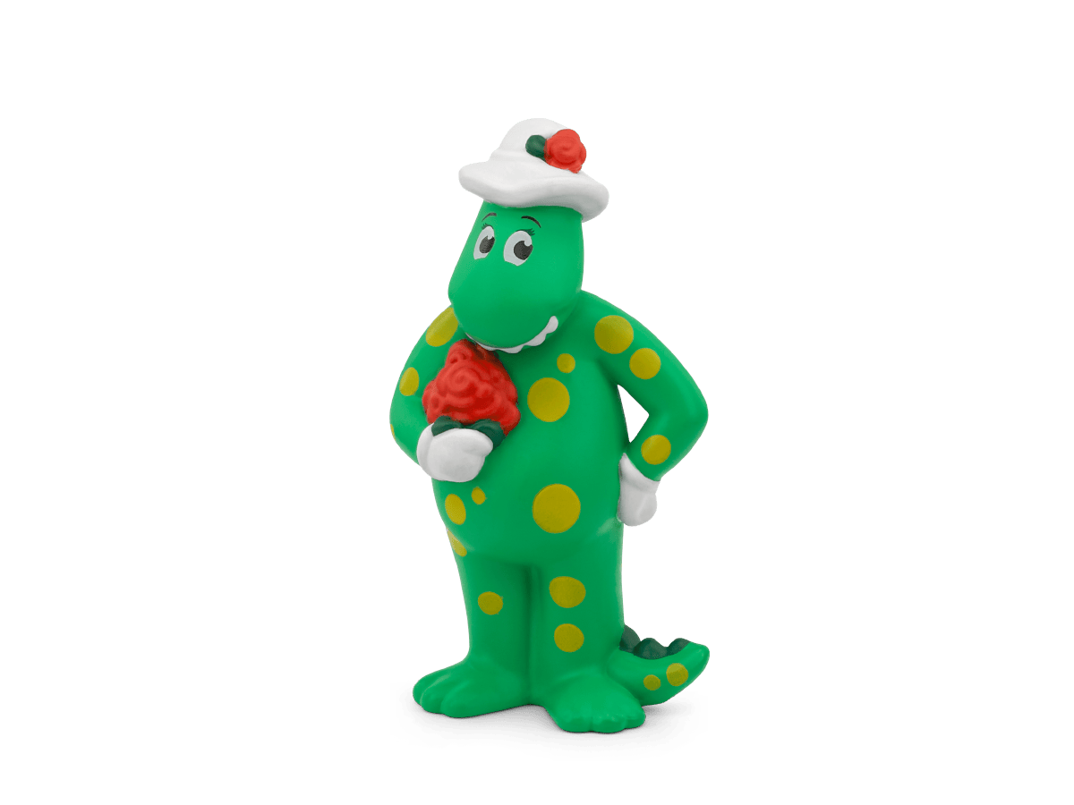 The wiggles dorothy the dinosaur Tonie audio figurine for the Toniebox, which plays audio content