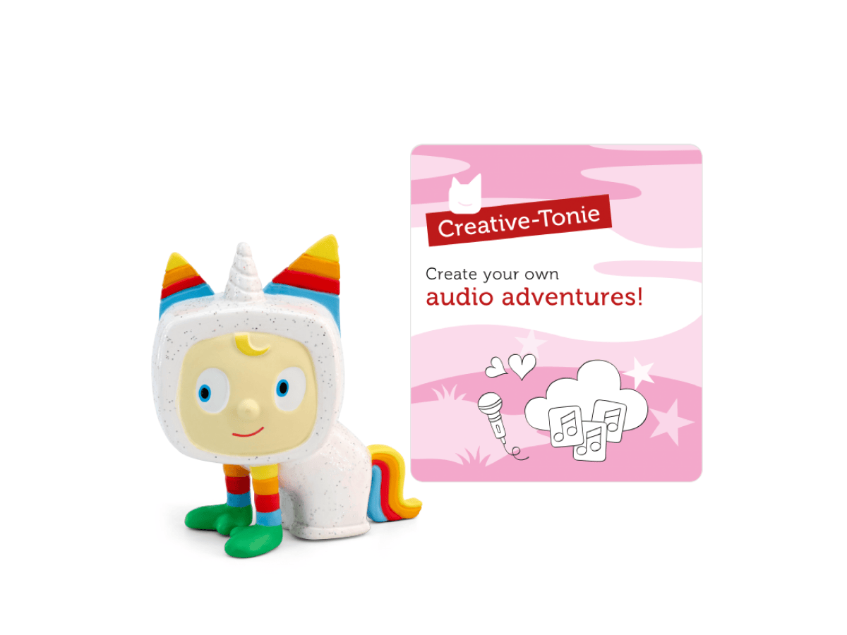Unicorn Creative-Tonie audio figurine with content illustration