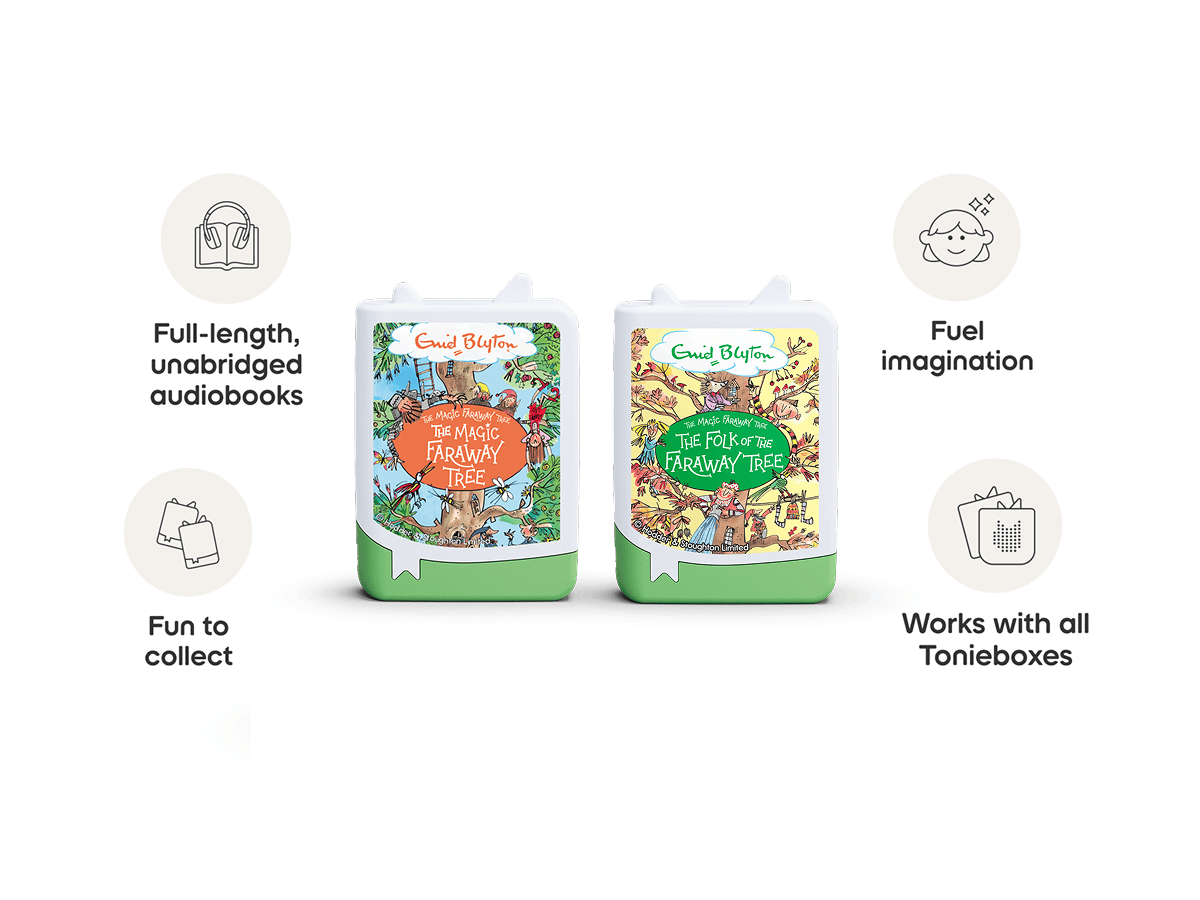 Enid Blyton 2x Faraway Tree Book Tonies work with all Tonieboxes and are full length unabridged audiobooks for kids