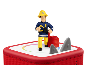 The Pontypandy Pack: Fireman Sam Tonie on a Red Toniebox