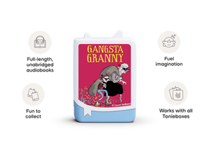 David Williams: Gangsta Granny Book Tonie audio figurine inspiring audio journeys and imaginative play