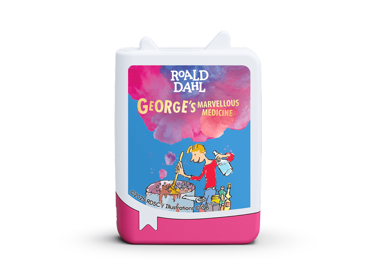 Roald Dahl Georges Marvellous Medicine Book Tonie for the Toniebox, which plays audiobooks for kids