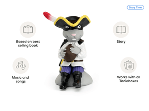 Julia Donaldson Highway Rat Tonie audio figurine, inspiring audio journeys and imaginative play
