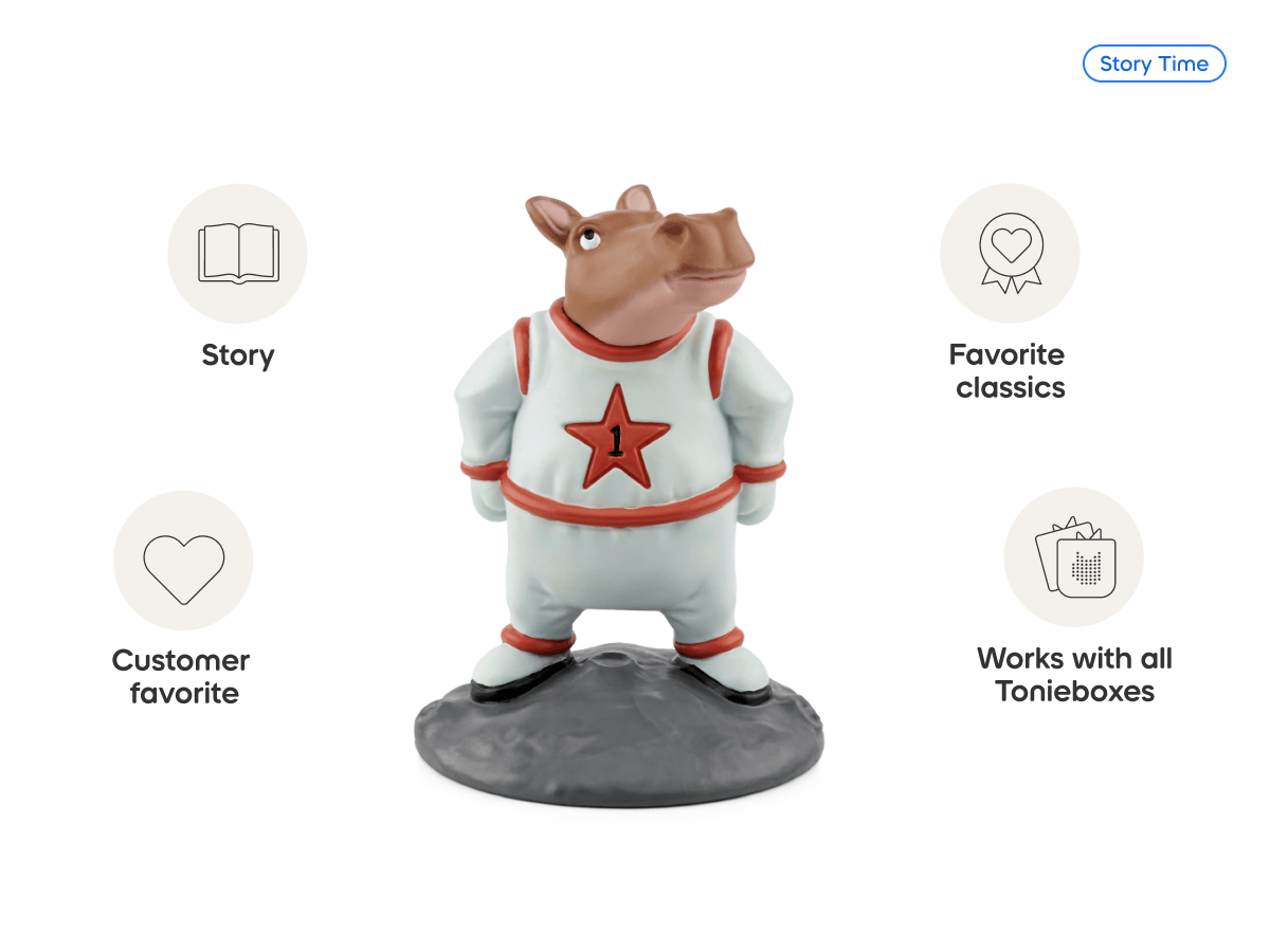 David Walliams-Hilarious Animal Adventures Tonie audio figurine from the story time category, inspiring audio journeys and imaginative play