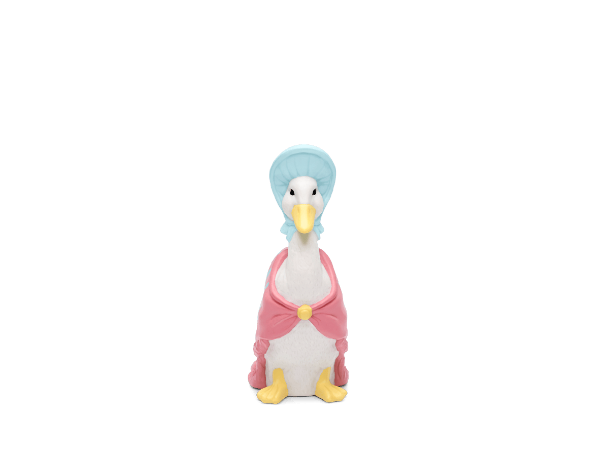 Jemima Puddleduck Tonie audio figurine for the Toniebox, which plays audio content
