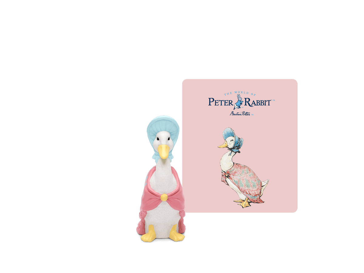 Jemima Puddleduck Tonie audio figurine from the storytime category, inspiring audio journeys and imaginative play