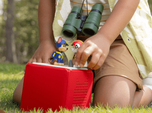 Child Playing With Paw Patrol Jungle Pups: Chase Tonie
