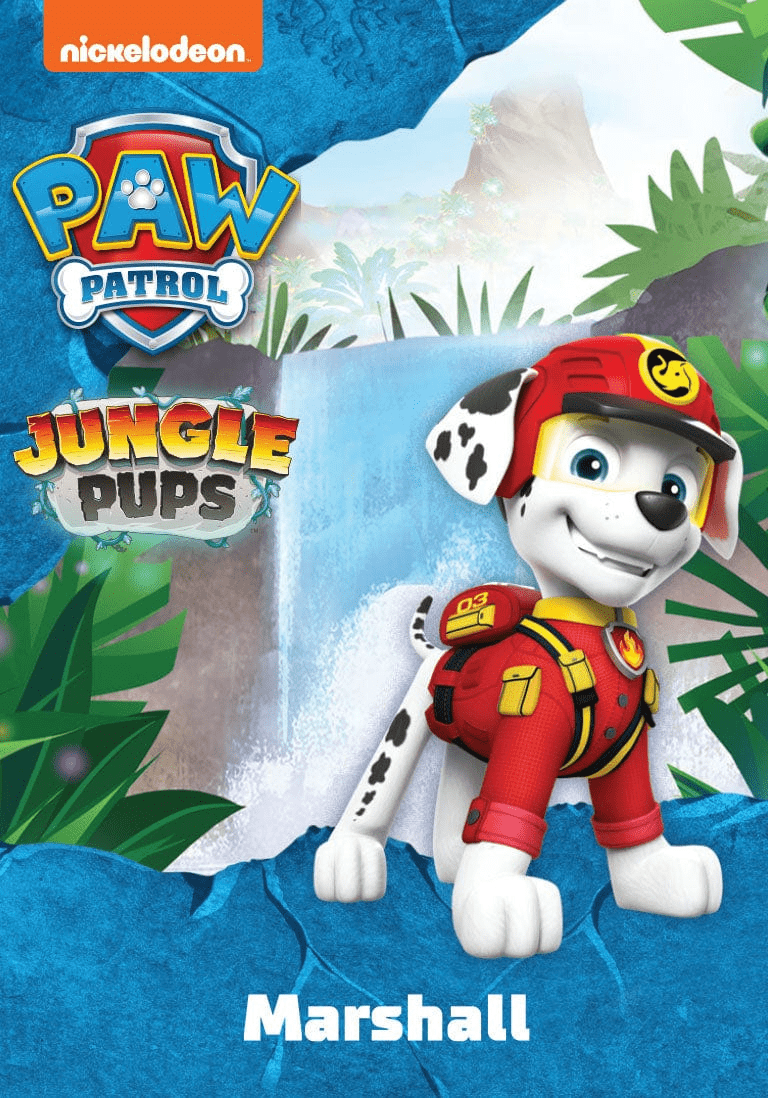 PAW Patrol Jungle Pups: Marshall Tonie | Illustration