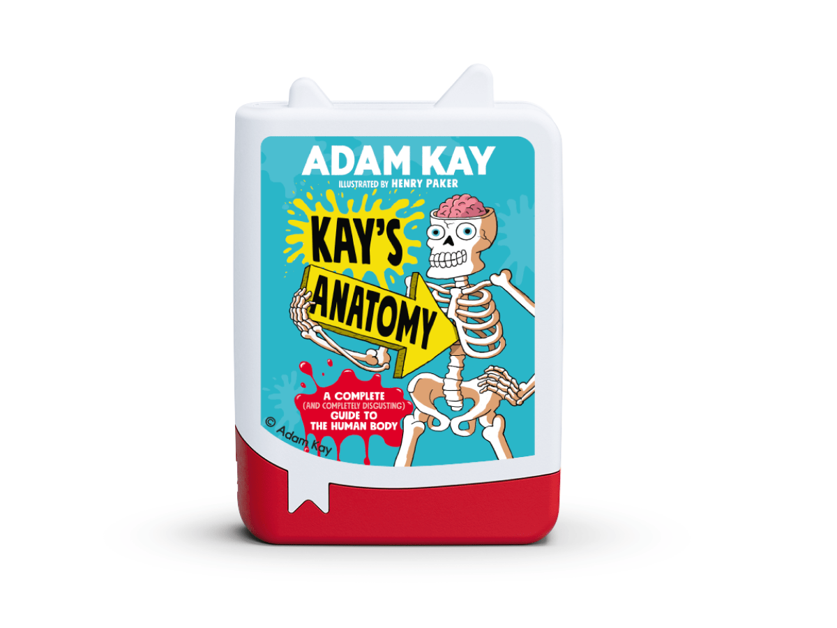 Adam Kay - Kay's Anatomy for the Toniebox, which plays audio content