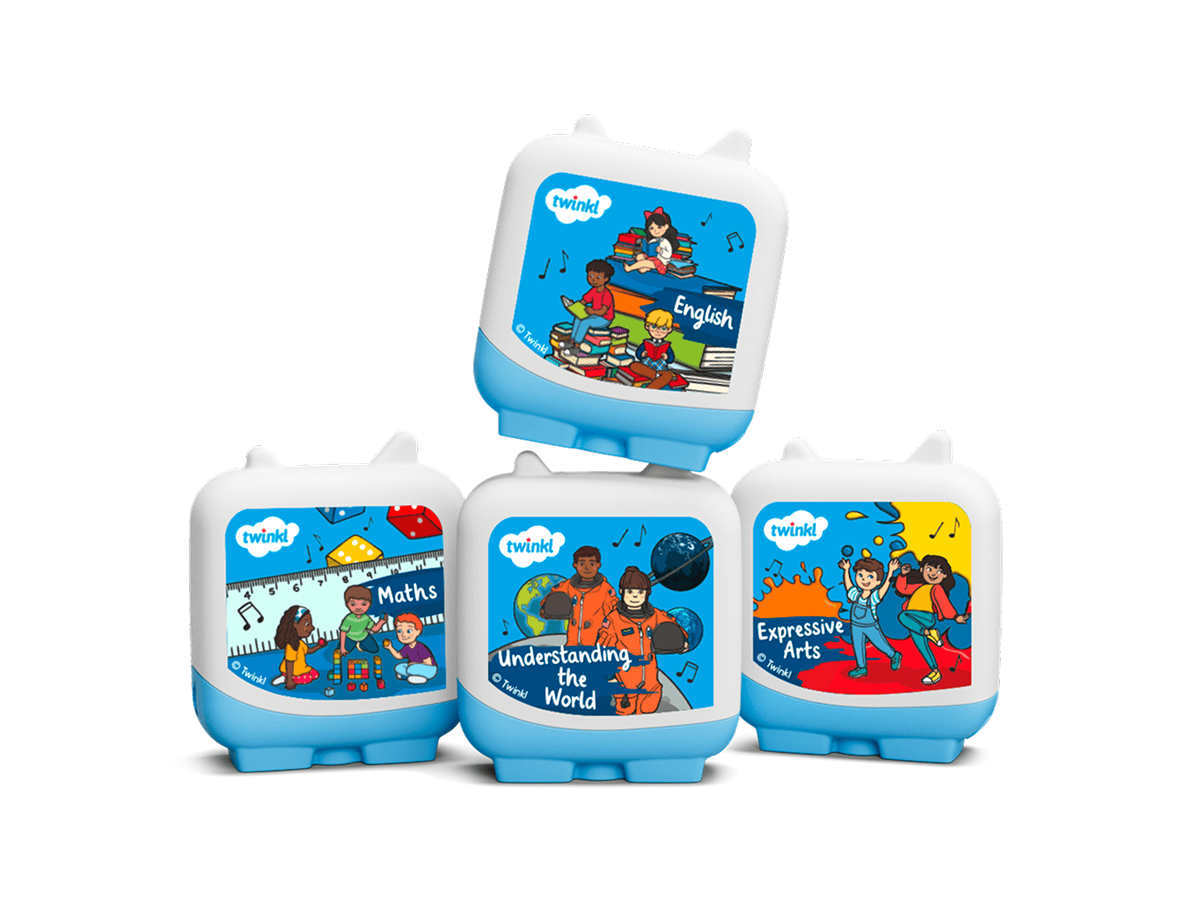 Twinkl - Learn with Twinkl Tonie audio figurine for the Toniebox, which plays audio content