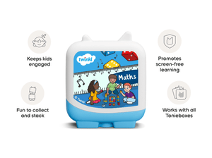 Learn with Twinkl Clever Tonies Set - 4 Pack audio figurine, inspiring audio journeys and imaginative play