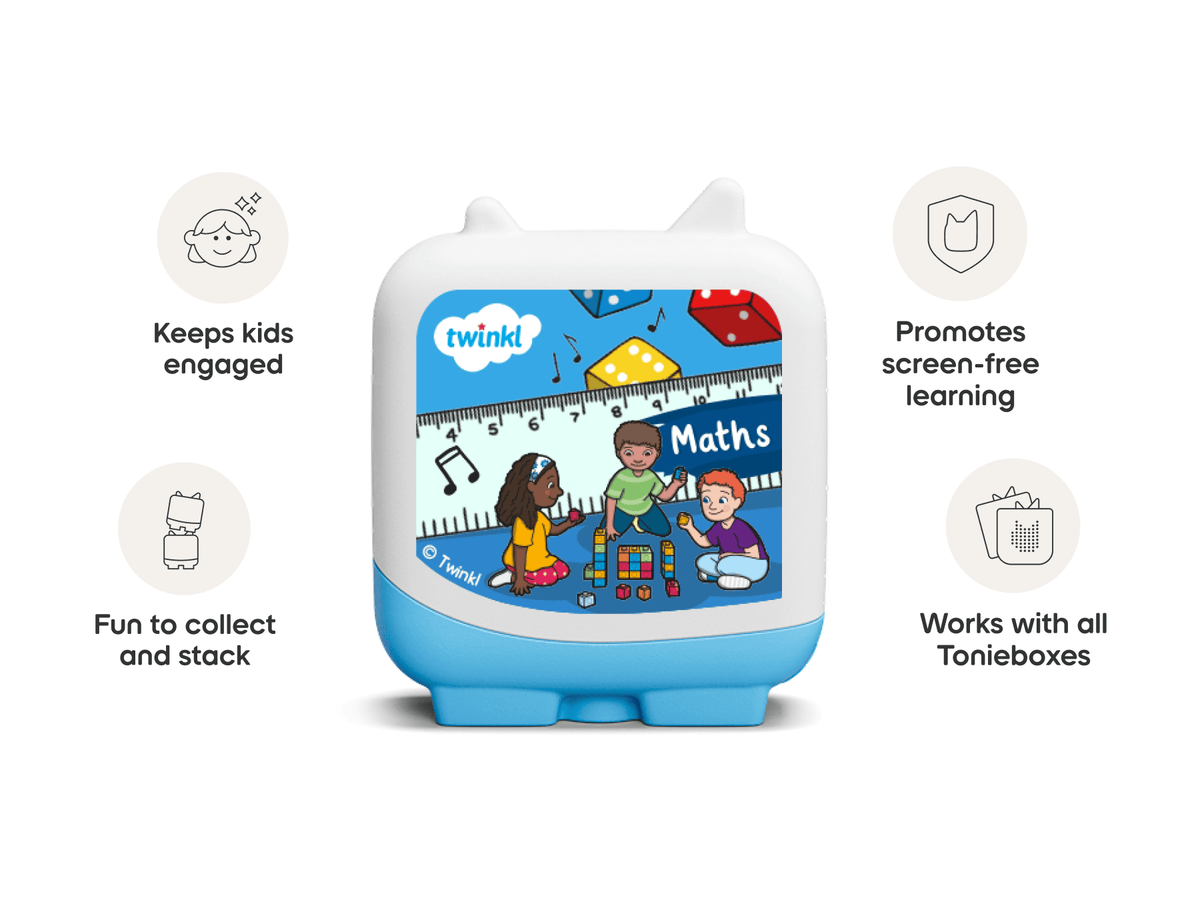 Learn with Twinkl Clever Tonies Set - 4 Pack audio figurine, inspiring audio journeys and imaginative play