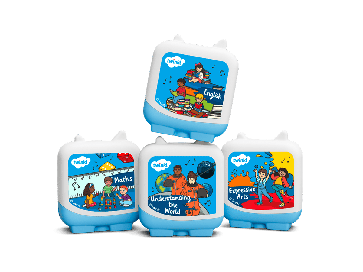Twinkl - Learn with Twinkl Tonie audio figurine for the Toniebox, which plays audio content