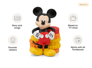 Disney Mickey Mouse Clubhouse Tonie audio figurine from the adventure category, inspiring audio journeys and imaginative play