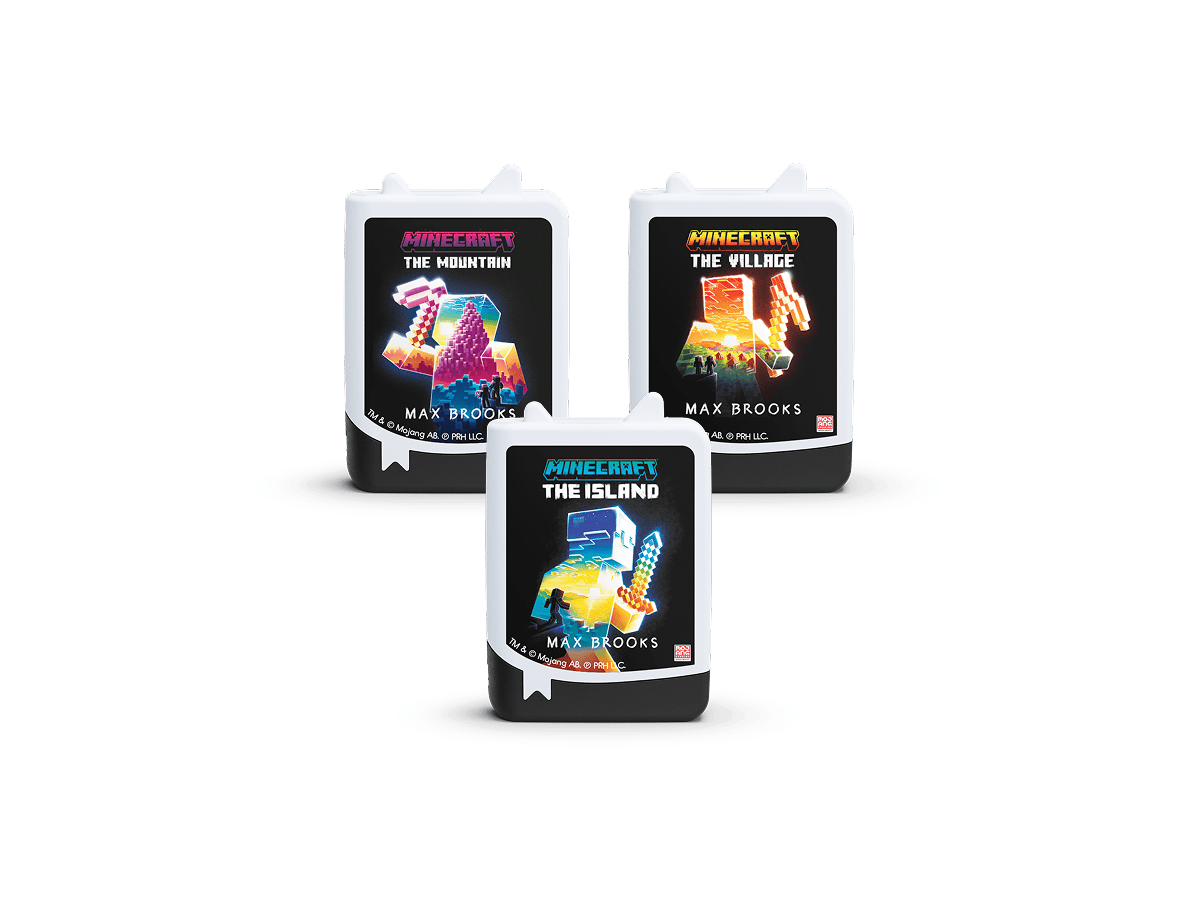 Minecraft 3x Book Tonies Set