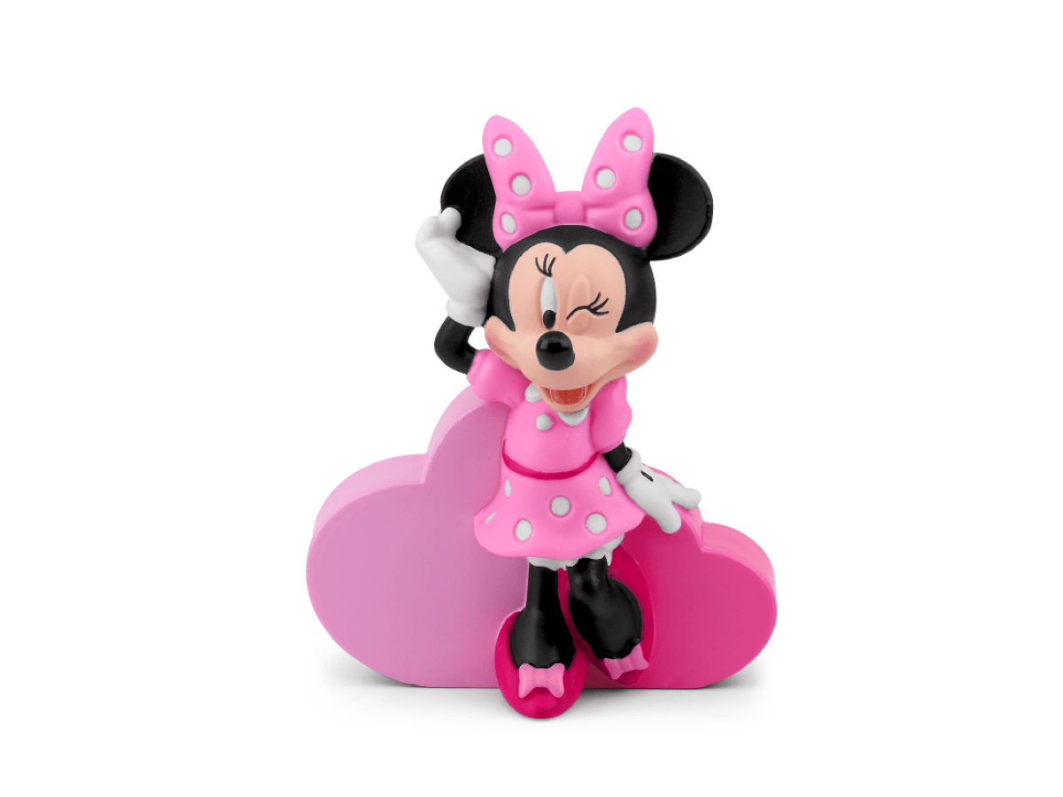Disney Minnie Mouse Clubhouse Tonie audio figurine for the Toniebox, which plays audio content