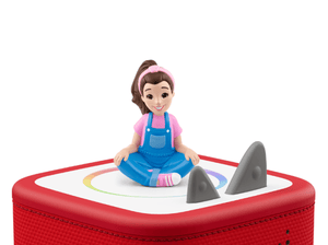 Ms. Rachel Tonie on a Red Toniebox