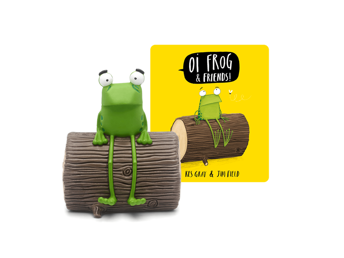 Oi Frog and friends Tonie audio figurine with content illustration