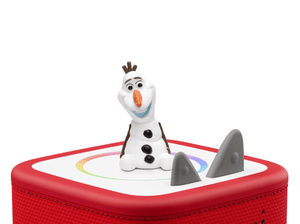 Disney Frozen: Olaf Tonie on a Red Toniebox
