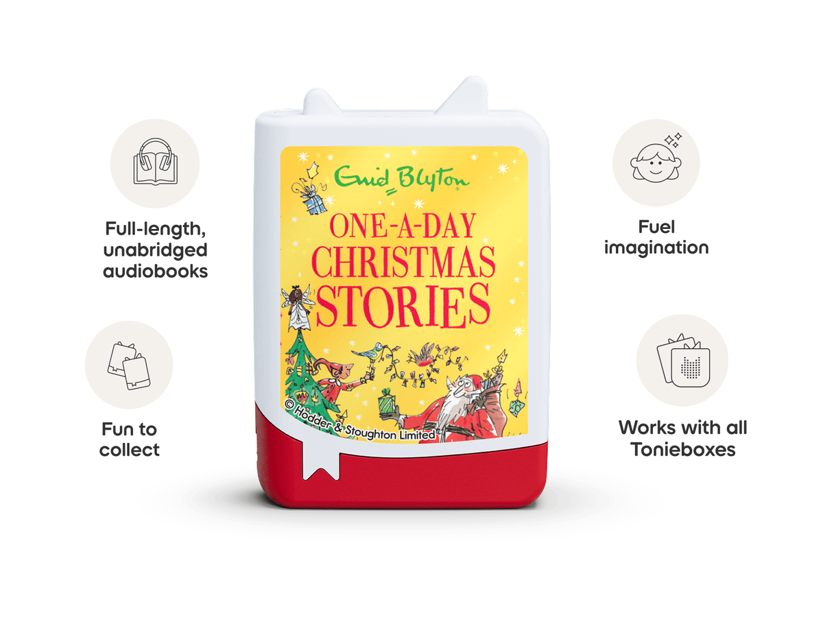 Enid Blyton One-A-Day Christmas Stories Book Tonie work with all Tonieboxes and are full length unabridged audiobooks for kids