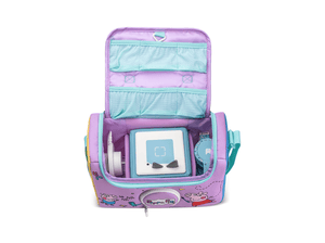 open view with toniebox inside of Listen & Play Bag - Peppa Pig