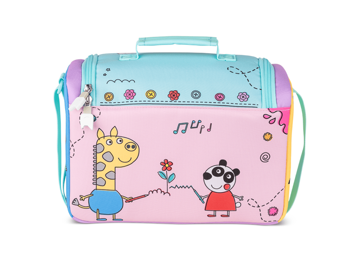 back view of the Listen & Play Bag - Peppa Pig
