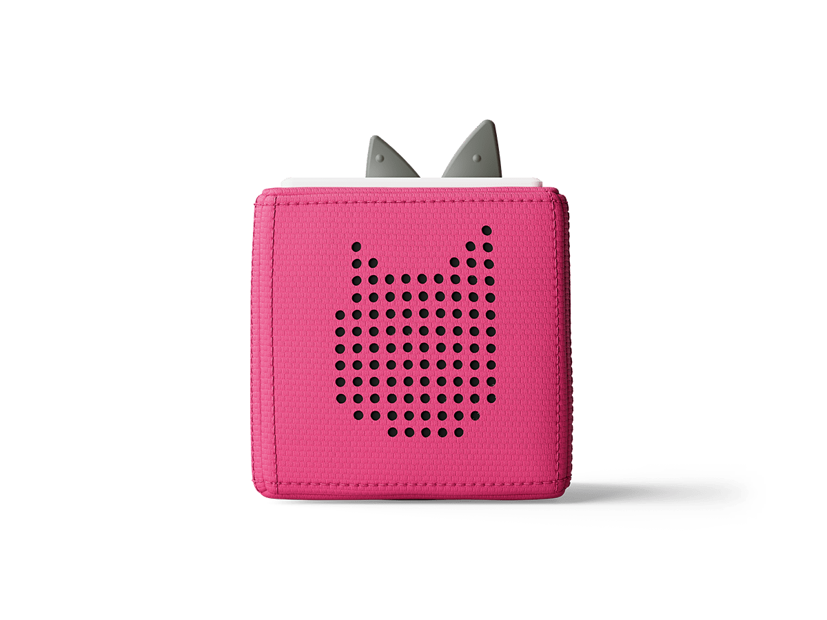 Pink Toniebox Straight on view