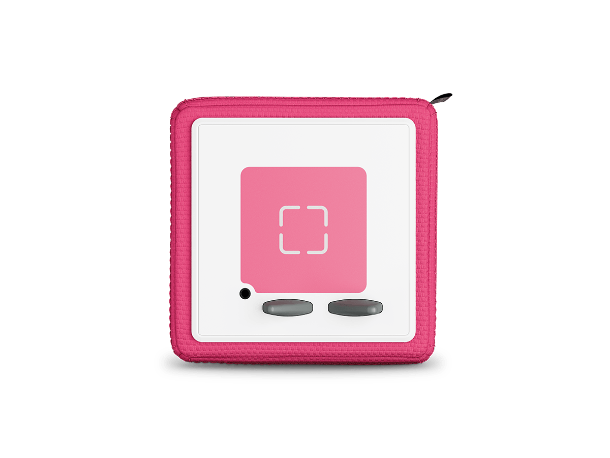 Toniebox Playtime Puppy Starter Set - Pink overhead view