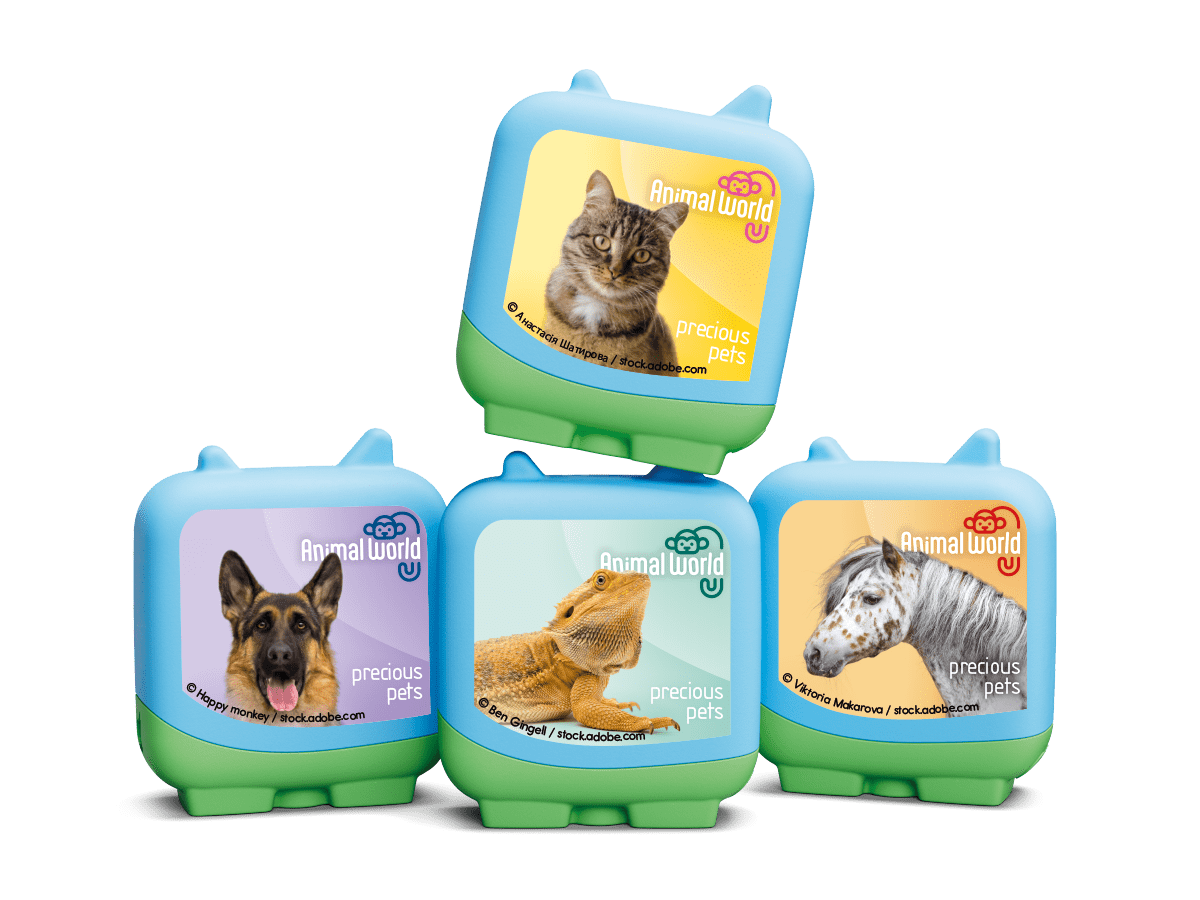 Precious Pets Clever Tonies for the Toniebox, which plays audio content