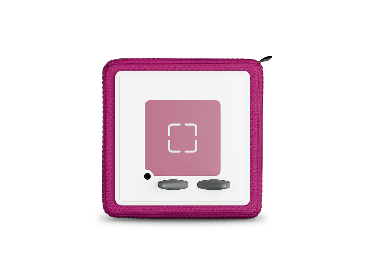 Toniebox Playtime Puppy Starter Set - Purple overhead view