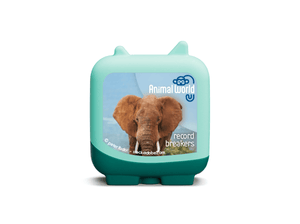 animal world record breakers clever tonies audio figurine for the Toniebox, which plays audio content