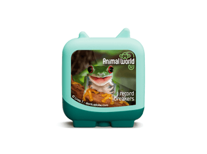 animal world record breakers clever tonies audio figurine for the Toniebox, which plays audio content