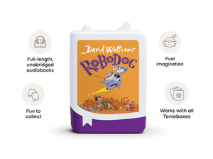David Walliams: Robodog Book Tonie audio figurine inspiring audio journeys and imaginative play
