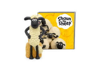 The Farmer's Llamas- Shaun the Sheep Tonie audio figurine with content illustration