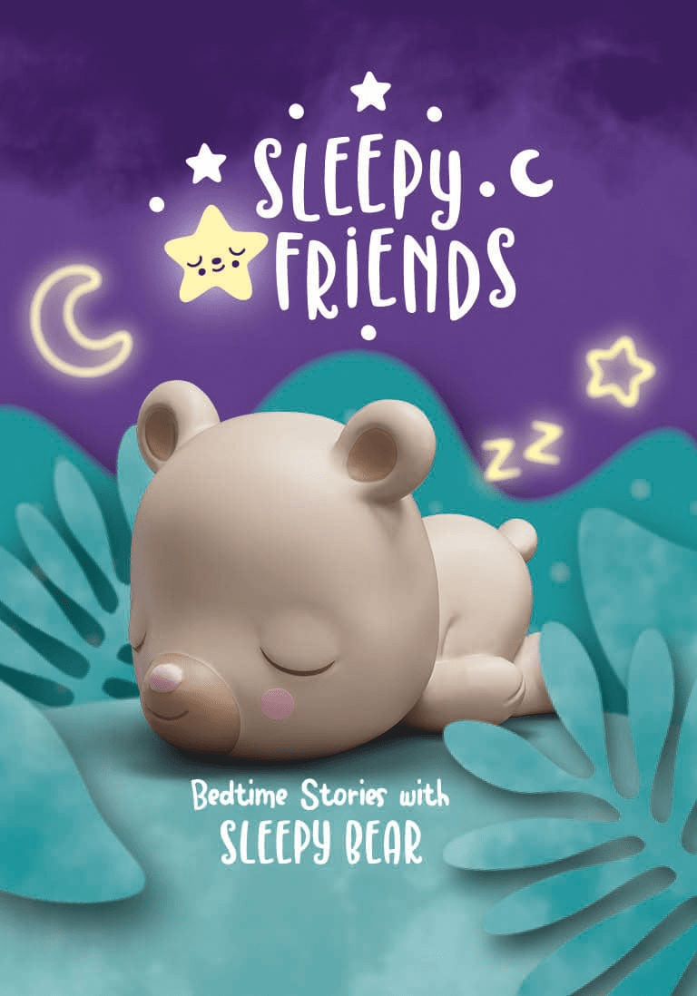 Sleepy Bear: Bedtime Story from the Sleepy Forest | Illustration