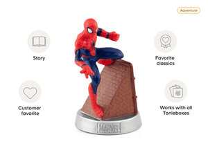 Marvel Spider-Man Tonie audio figurine from the adventure category, inspiring audio journeys and imaginative play